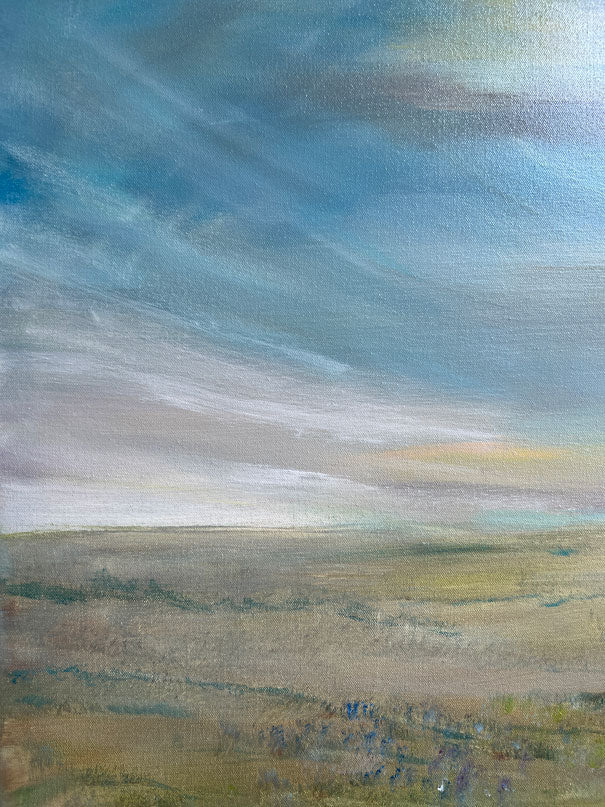 ORIGINAL CANVAS ART "Prairie Skies"