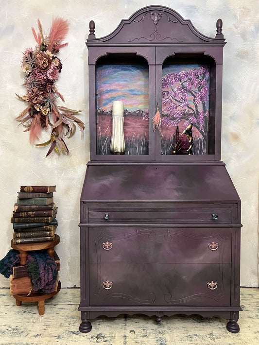Secretary Hutch, Antique Cabinet