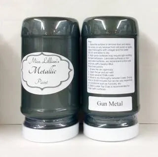 Miss Lillian's  Metallic Paint Gun Metal