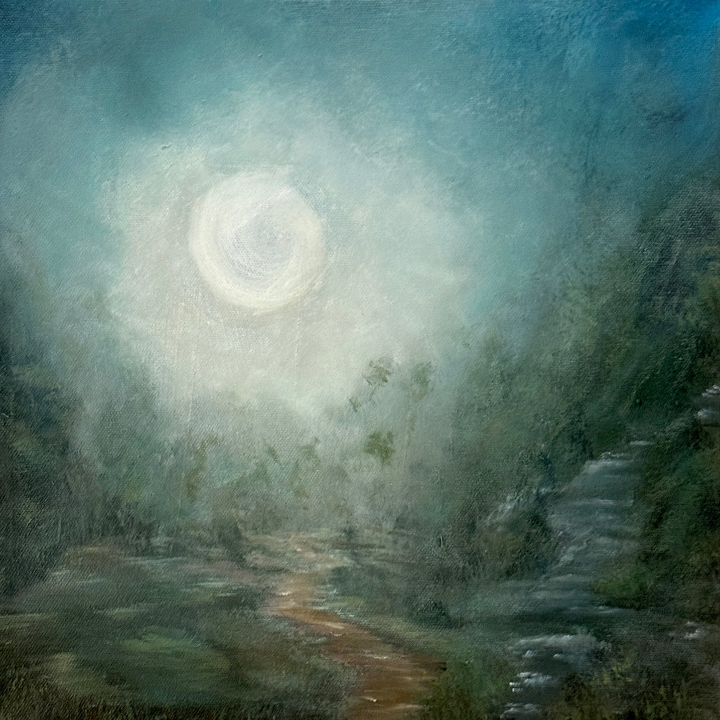 Selah Echoes of Creation No 3 Original Landscape Painting
