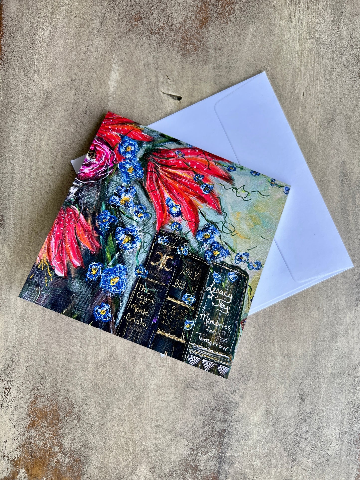 SOULFUL DELIGHTS Greeting Card