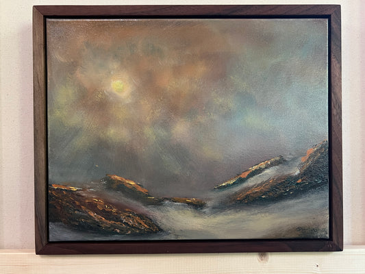 ORIGINAL CANVAS ART Acrylics Mysterious Ways