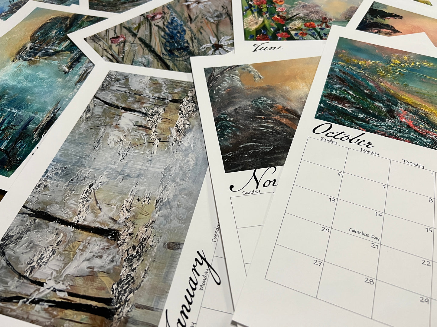 15 Month Limited Edition Art Print Calendar 2024-2025  30% OFF BLACK FRIDAY SALE