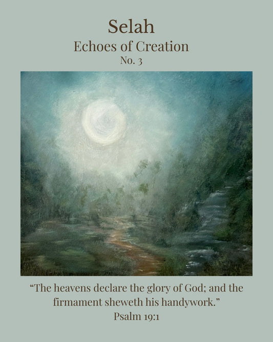 Selah Echoes of Creation No 3 Original Landscape Painting