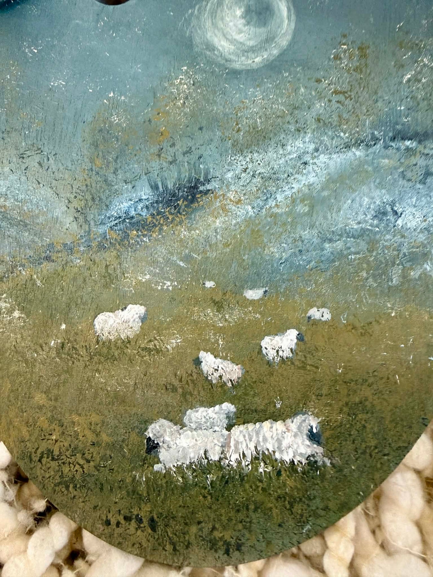 Night Watch Palette Keepsake NO.8  Original Art by Renee