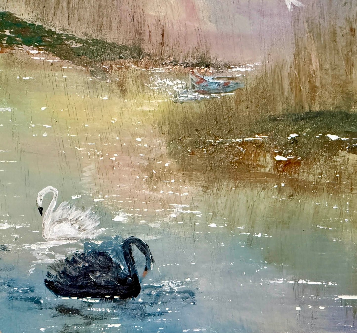 Palette Keepsake No.7 The Place Between Original Art by Renee