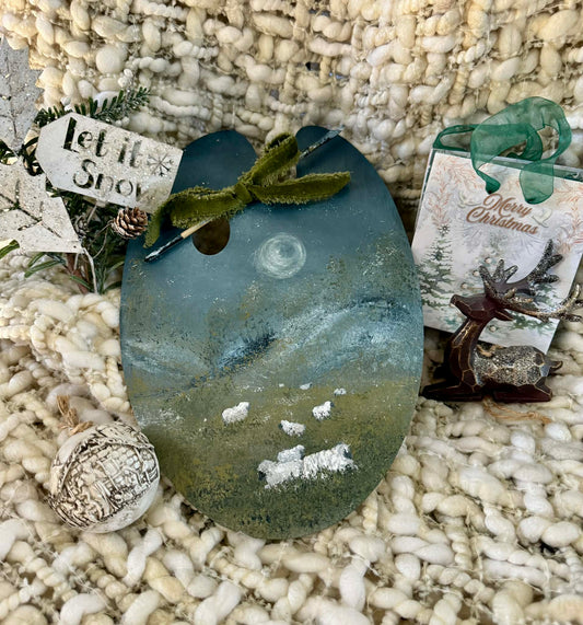 Night Watch Palette Keepsake NO.8  Original Art by Renee