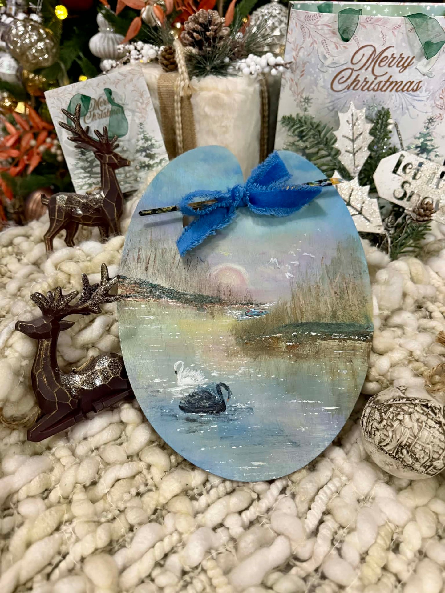 Palette Keepsake No.7 The Place Between Original Art by Renee