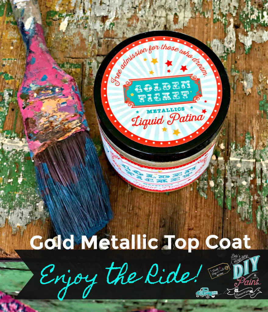 Golden Ticket ( gold liquid patina) 8oz