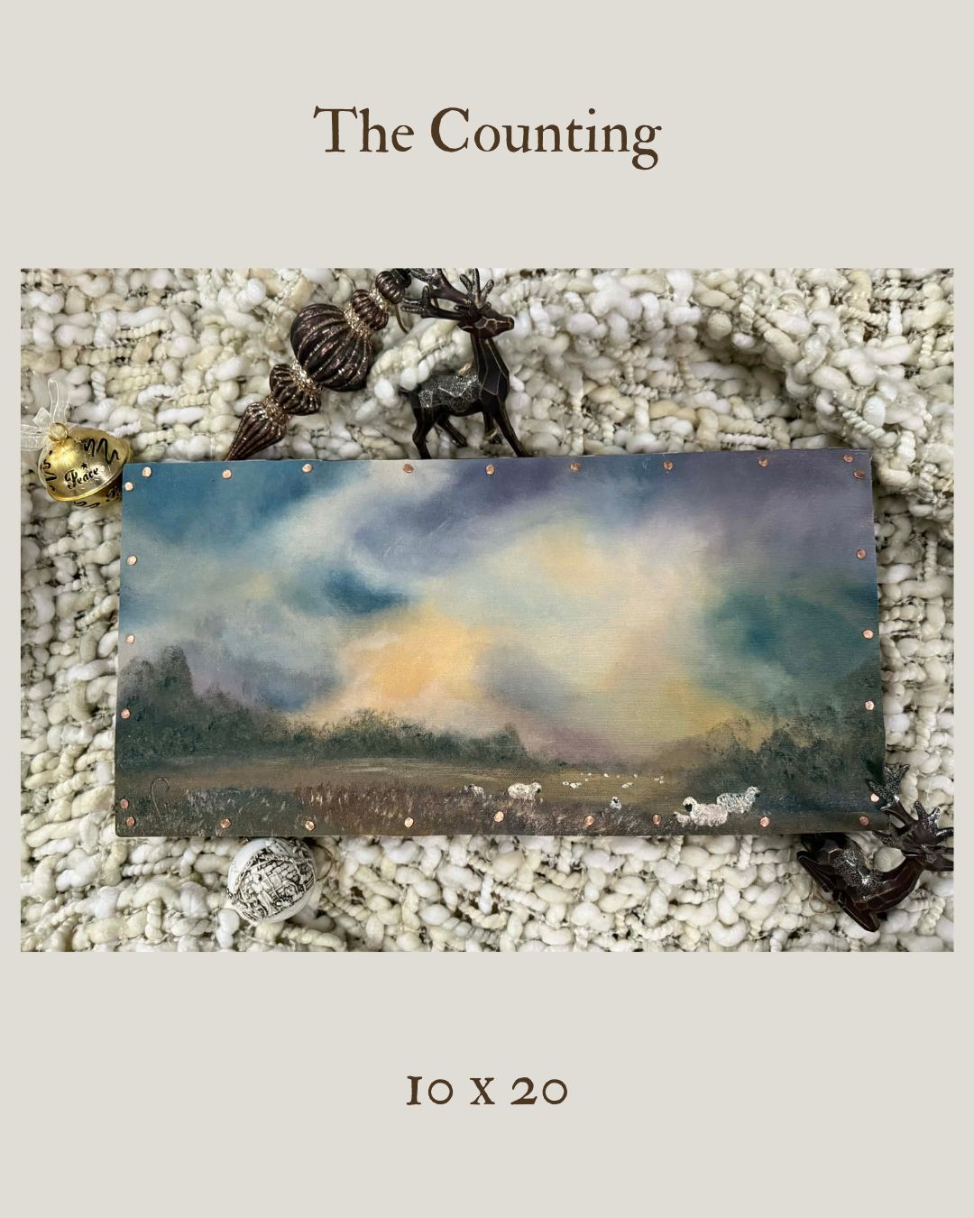 The Counting – Original Landscape Painting by Renee