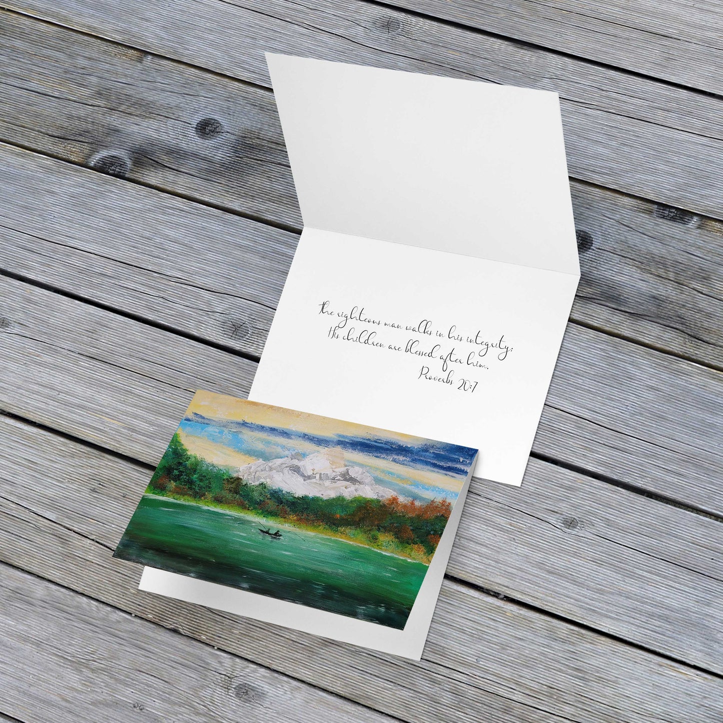 Fisherman All occasion greeting cards