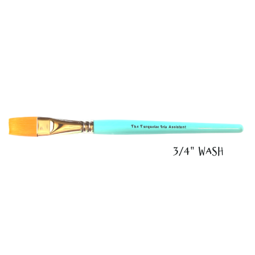 Assistant 3/4" Flat - The Turquoise Iris Hobbyist Collection