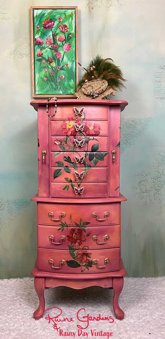 Love Me Pink Jewelry Armoire