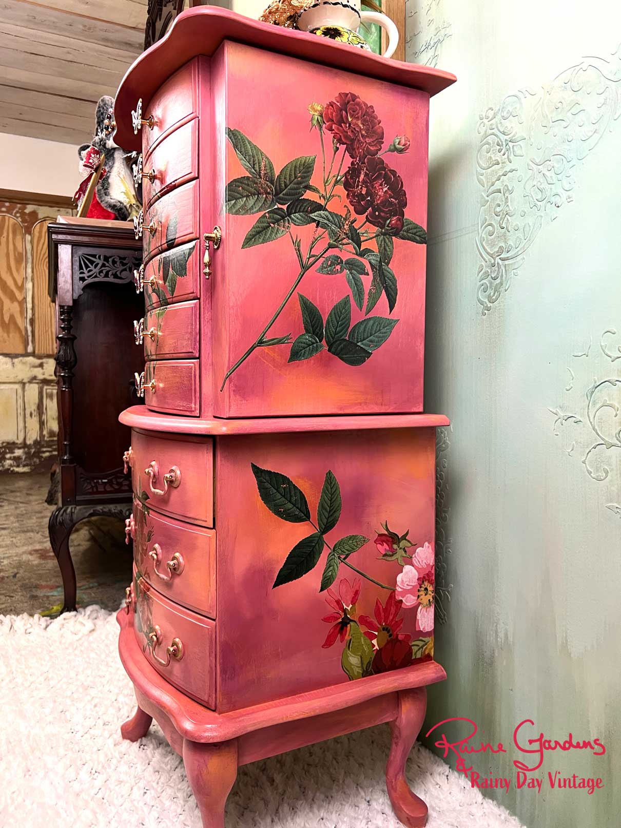 Love Me Pink Jewelry Armoire
