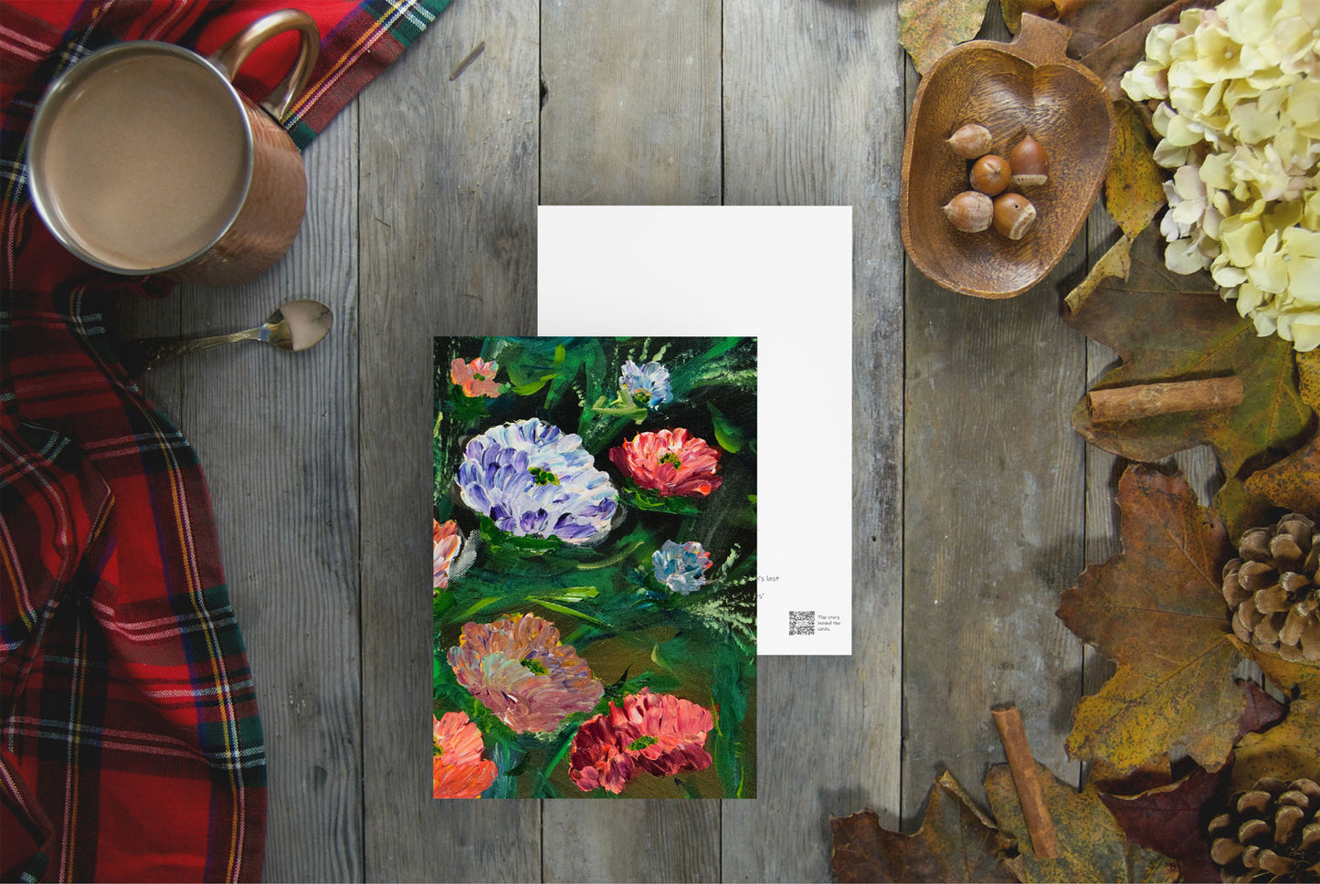 Zinnia Greeting Cards