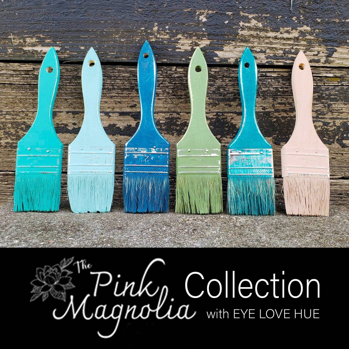 Eye Love Hue LLC Teal Magnolia Acrylic Mineral Paint Chalk Paint Clay Paint