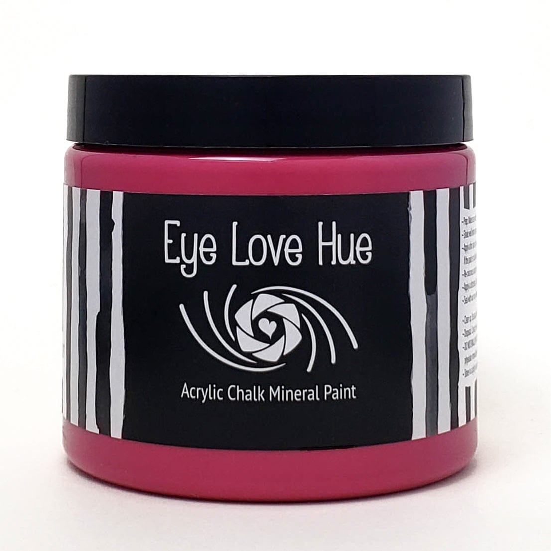Eye Love Hue Paint & Products 16 oz Pucker Up Pink Acrylic Mineral Paint Chalk Paint Clay Paint