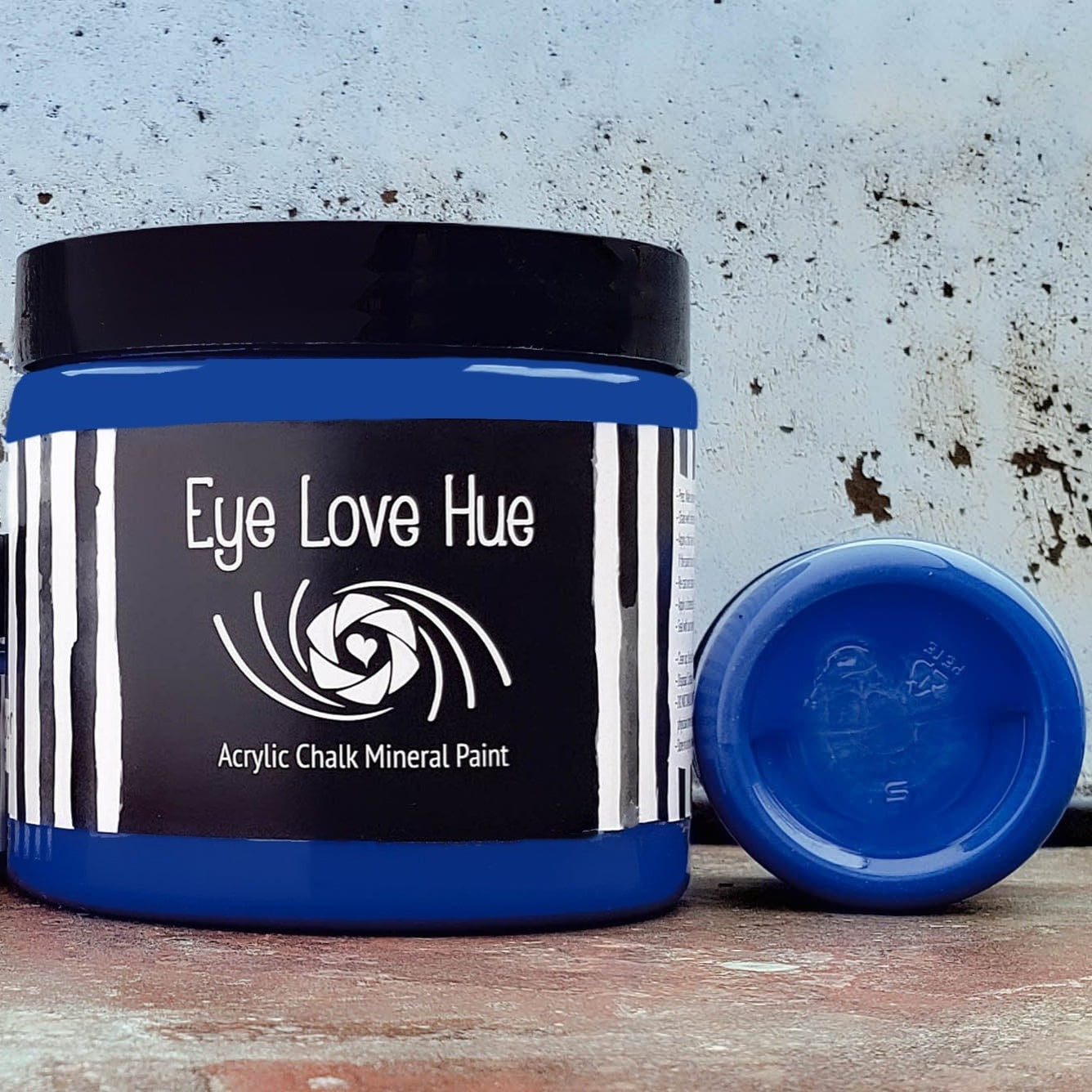 Eye Love Hue Paint & Products Blue By Hue ** Acrylic Mineral Paint Chalk Paint Clay Paint