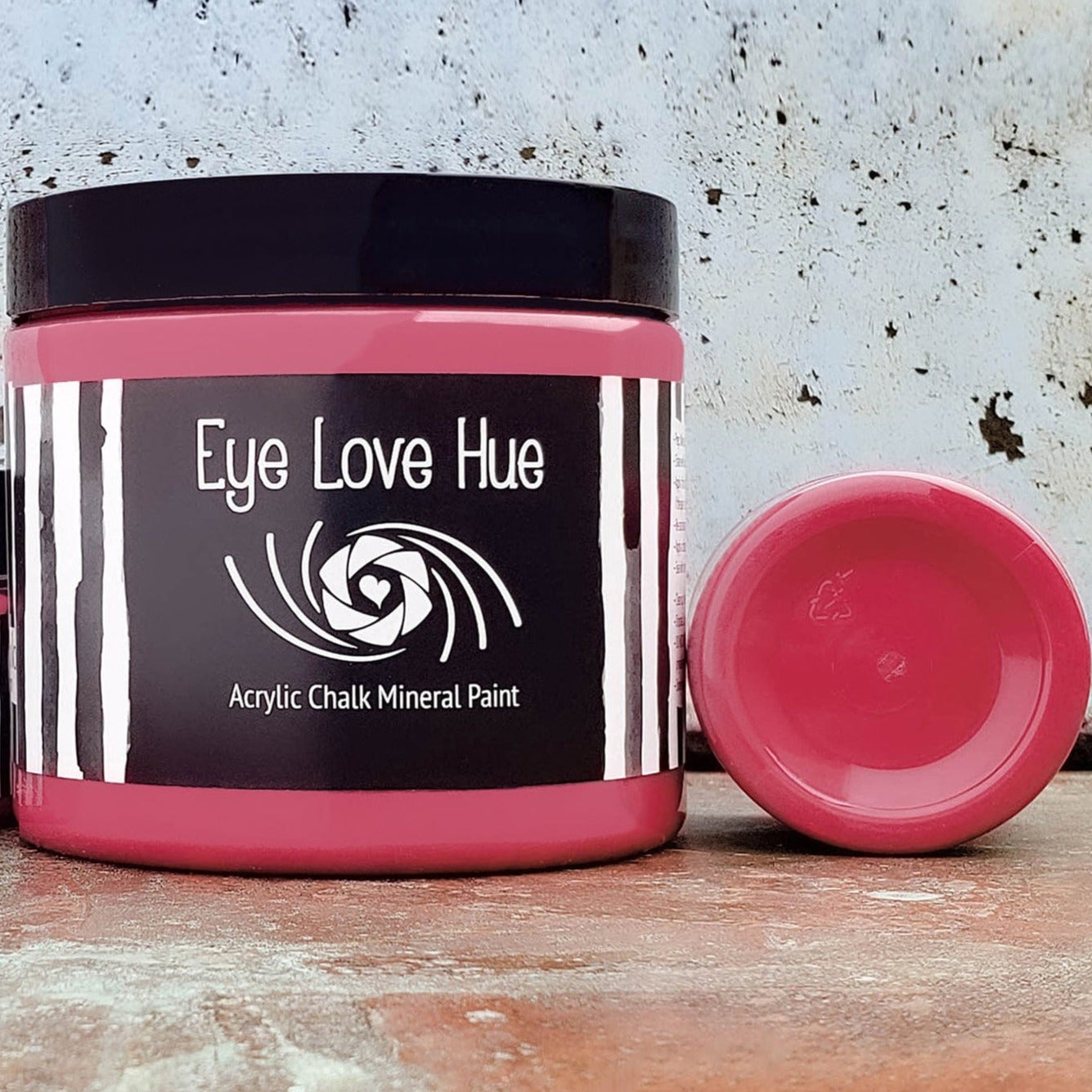 Eye Love Hue Paint & Products Pucker Up Pink Acrylic Mineral Paint Chalk Paint Clay Paint