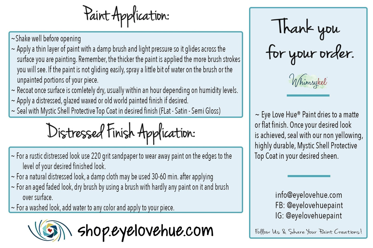 Eye Love Hue Paint & Products Turquoise Patina Acrylic Mineral Paint Chalk Paint Clay Paint